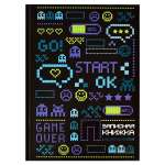 Зап.книжка  для мальчиков А5 64л 7БЦ ФЕНИКС "Тетрис"   /59656               *339686