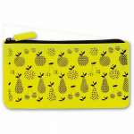 Пенал-космет. силикон ФЕНИКС "Ананасы" 20*10см, силикон.собачка,   /46138     *161002