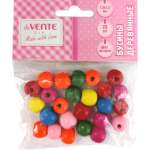 Бусины deVENTE 13*13мм дерево 25шт, асс   /8001018             *342035