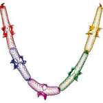 Гирлянда-растяжка Сноу бум многоцв, 16*16*240см, ПВХ   /377-134             *152055