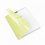 Тетрадь  12л кл. ПОЛИГРАФИКА "Классика CoverPrо Neon" пласт. обложка, желтый   /56352               *343087