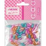 Бусины deVENTE "Жемчужная капля" 6*10мм пластик. 60шт, асс   /8001202             *343561