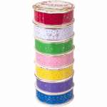 Лента deVENTE декоративная 1,8см*1м клейкая "Кружева", асс   /9040218             *343446