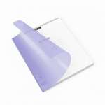 Тетрадь  18л кл. ПОЛИГРАФИКА "Классика CoverPrо Pastel" пласт. обложка, сиреневый   /56362               *343091