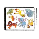 Трафарет ПЧЁЛКА раскраска "Африканские животные"   /ТР-01-04            *42003