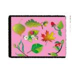 Трафарет ПЧЁЛКА раскраска "Листья"   /ТР-01-11            *45348