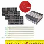 Стержень гел. 131 мм Josef Otten 0,7 бел.   /666 EASY белый      *344515