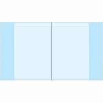 Обложка ПВХ 213*355мм  д/дневника и тетради deVENTE прозрач. 120мкм   /8051307             *336777