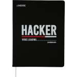 Дневник элит.переплет иск.кожа  deVENTE шелкография, гиб. облож. "Hacker"   /2020389             *347050