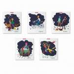 Тетрадь  48л кл. ПОЛИГРАФИКА "Urban Romance.MIX-PACK"   /54259               *345468