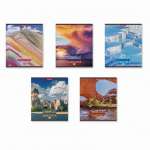 Тетрадь  96л кл. ПОЛИГРАФИКА "Wonders of Nature.MIX-PACK"   /58293               *344606