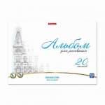 Альбом для рис. А4 20л склейка карт.мел. ERICH KRAUSE "Towers"   /58557               *348726