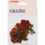Наклейки deVENTE "Red flowers" от 2*6см до 5*6см, ПВХ, 20 диз. асс   /8002222             *349684