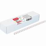 Пружина для переплета пласт.   6мм, 100 шт. "deVENTE" , БЕЛАЯ   /4125500             *349670