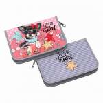 Пенал матерч. Erich Krause  1отд."Mini Traveler", б/напол 135*205*30мм   /57547               *347431