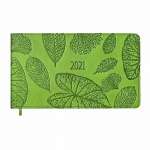 Еженедельник 2021г 150*87мм иск.кожа ФЕНИКС Escalada  64л "Виннер зеленый"   /52849               *315794