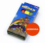 Мел школьный цветной  3 шт. АЛГЕМ   /НМЦ 3               *351016