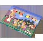 Мел школьный цветной  9 шт. АЛГЕМ   /НМЦ 9               *351019