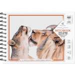 Скетчбук А5   12л тв.обл. спир. Полином "Classic format" жест.под., акв.бум.100% хлопок 300г/м   /3223                *352819