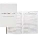 Общий журнал работ А4 64л, 55-60г/м, 90% бел, облож. немелов. картон 220г/м, 420739   /2056116             *352729