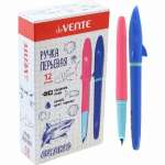 Ручка перо deVENTE "Shark" среднее, + 1 баллона 0,8мл.   /5100002             *345527