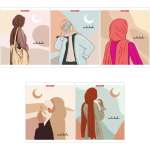 Тетрадь  48л кл.  твин.лак Академия Холдинг "Девушки в хиджабе" асс.   /14753/5             *354471