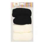 Пряжа Hobbius "Simple" № 01 100% акрил, черный/белый, 4*25г*66м   /53096214422         *354161