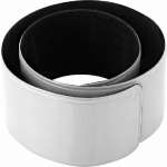 Браслет-слэп deVENTE СВЕТООТРАЖ.220*30мм, белый   /9081802             *342635