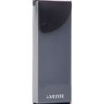 Пенал пласт. deVENTE "Limited Edition. Uno" 20x7,4x2,7 см, факт."песок", черн. с дымчатым   /7025423             *358545