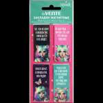 Закладка для книг магнитная deVENTE "Miracle"  25x56,6мм, 4 шт, асс.   /8065401             *358633