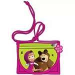 Портмоне-кошелек РОСМЭН "Маша и Медведь. Бабочки" на верёвочке   /19499               *105589