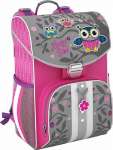 Ранец ERICH KRAUSE "Lucky Owl" с эргоном. спинкой, розовый   /42345     *162482