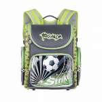 Ранец GRIZZLY 34*37*18см, 1отд., карм., мешок для обуви, серый-с   /RA-540-11_*125062