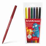 Фломастеры   6 цв. ERICH KRAUSE "Jolly Friends Super Washable"   /61830               *359258