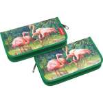 Пенал пласт. Erich Krause  1отд."Flamingo", б/напол 110*205*25мм, разноцв.   /46876               *179373