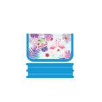 Пенал матерч. ПЧЁЛКА 2отд. бол. (190*105) "Фламинго и листья"   /ПО-09               *310695