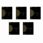 Тетрадь  48л кл.  тиснение зол. диз.картон ПОЛИГРАФИКА "Ornament" MIX-PACK   /54257               *360580