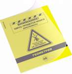 Тетрадь предметная 48л ПОЛИГРАФИКА пласт.обложка "Be Informed.Геометрия"   /59483               *360640