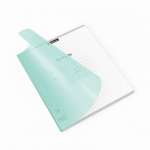 Тетрадь  18л лин. ПОЛИГРАФИКА "Классика CoverPrо Pastel" пласт. обложка, мятный   /56365               *343953