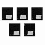 Тетрадь  12л лин.  выб.лак ПОЛИГРАФИКА "Black Pattern"  MIX-PACK   /60535               *360567