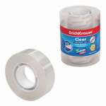 Клейкая лента канц. 18*33 м ERICH KRAUSE Clear, ед. 1шт   /19434/59661         *38564