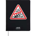 Дневник элит.переплет иск.кожа  deVENTE шелкография,гиб.облож."Ведутся работы по самокопанию"   /2020489             *358284