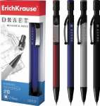 Карандаш мех. 2,0мм ERICH KRAUSE Draft, с точилкой, ассорти   /28300               *66892