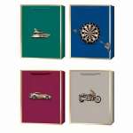 Пакет подарочный бумаж. 26*32*10см deVENTE "Home line" конгрев, ассорти   /9041268             *349732