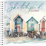Скетчбук 195*195  20л спир. deVENTE "Морское побережье" акварел. бум. пл 200гр/м   /2134300             *353381