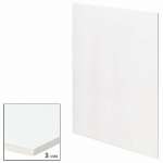 Пенокартон  50*70 см  1л deVENTE толщина 3 мм, 360г/м, белый   /8119304             *361390