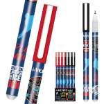 Ручка Пиши-Стирай гел. deVENTE "Hockey", 0.5мм син., корп. асс   /5051440             *361963