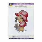 Вышивка крестиком Академия Холдинг 14*20см "Девочка в шляпе" СМ-77  LMZP-UH1-SWSET1420_12   /LMZP-UH1-SWSET1420_ *361720