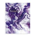 Зап. книжка А6  80л ФЕНИКС тв.обл. блест. фольга "Мрамор"   /61507               *362460