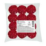 Декоративный элемент Blumentag шары из ротанга 5см 12шт/уп красный   /BRF-5 крас          *362183